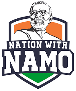 Nation With Namo logo